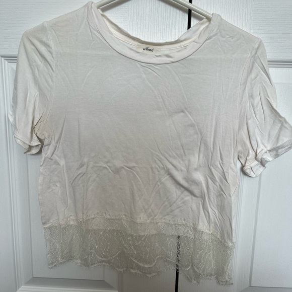 Wilfred t-shirt with lace trim - Picture 1 of 2